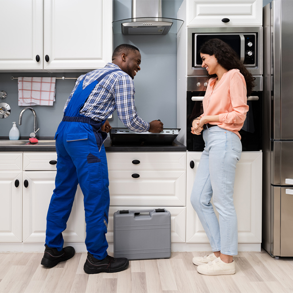 can you provide an estimate for cooktop repair before beginning any work in Twelve Mile Indiana